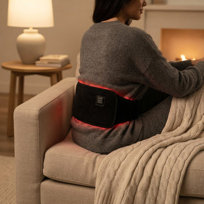 Ceinture Lumière Rouge Élégance
